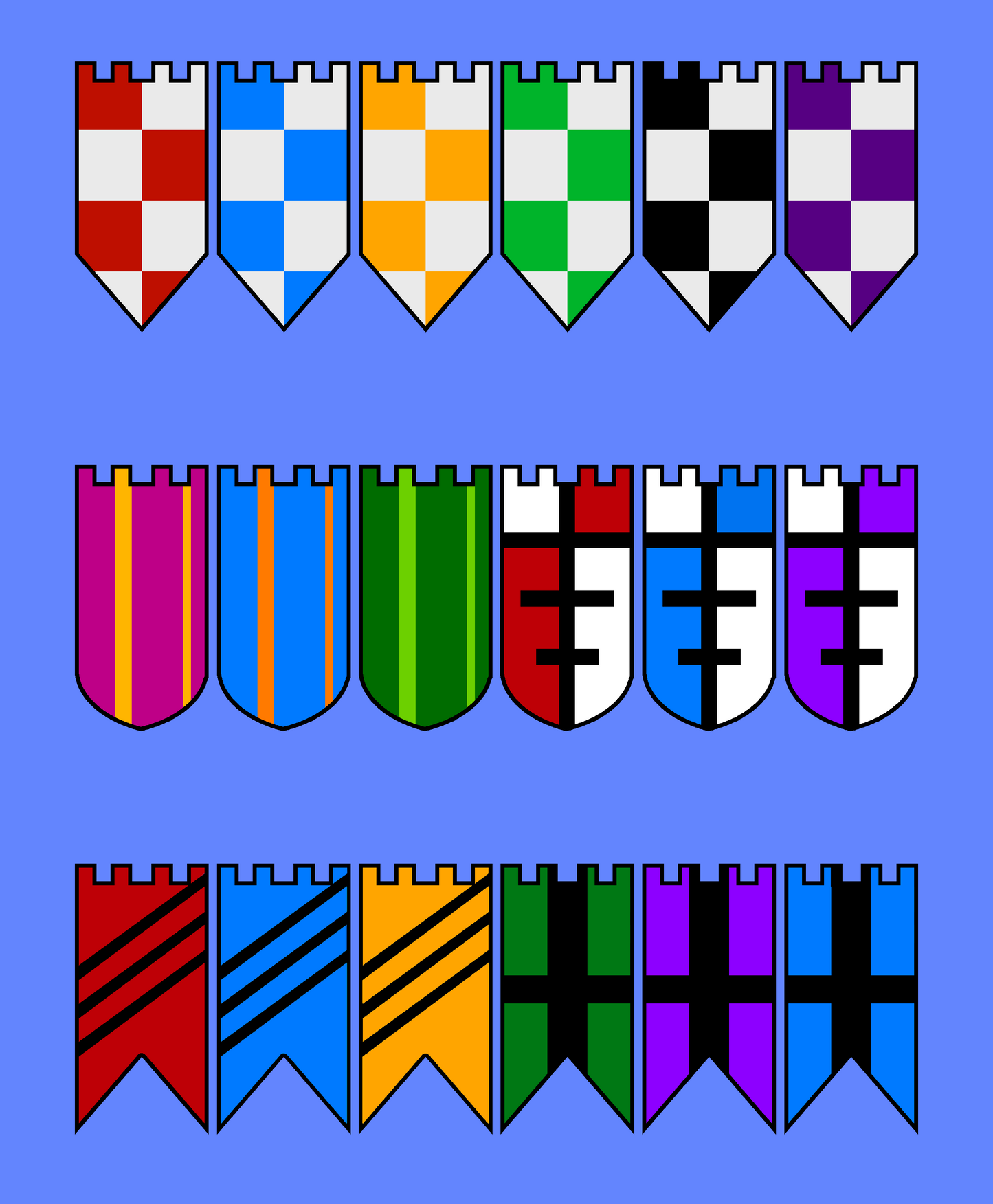 Printable banners Vol. 1