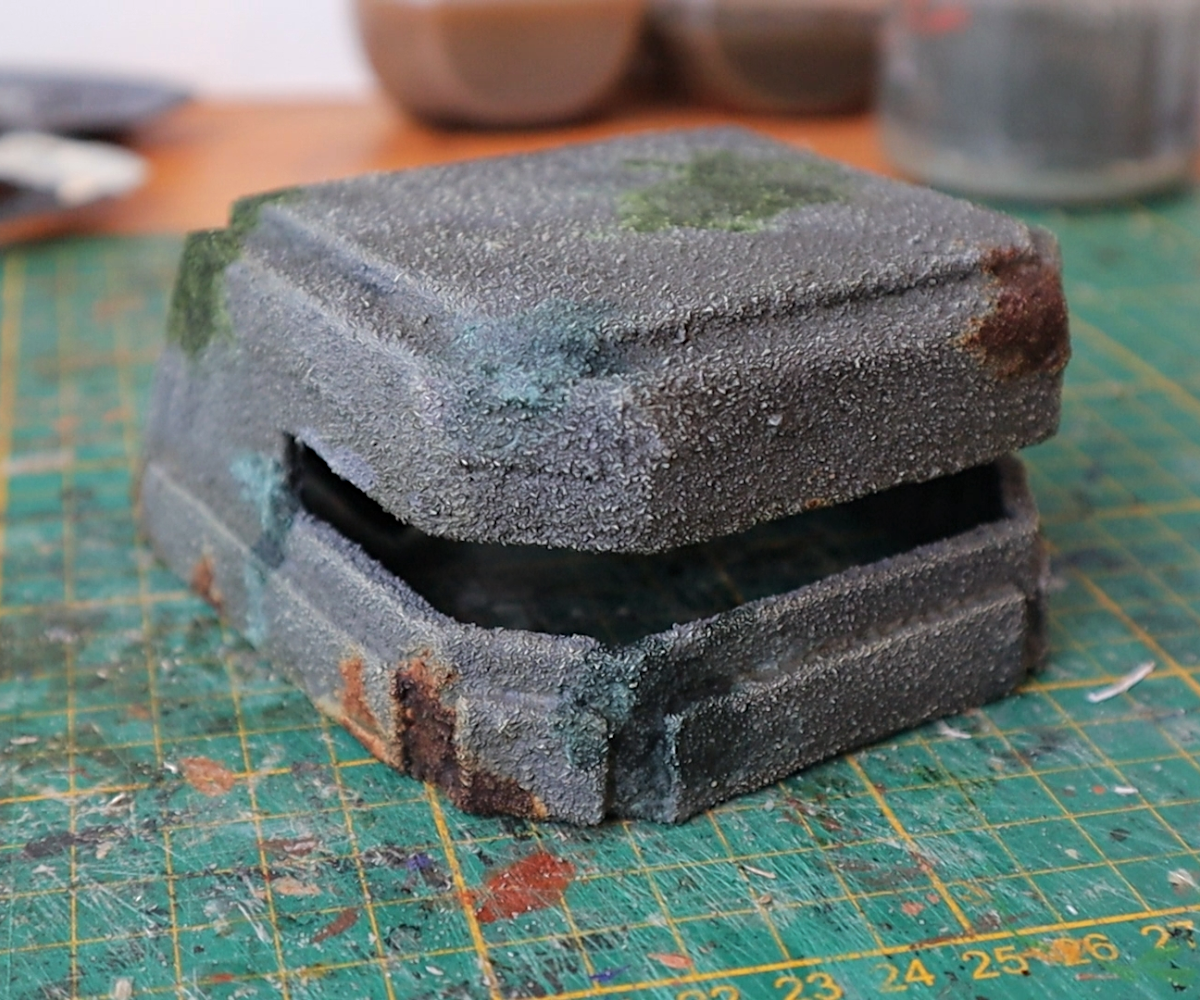 Cardboard Bunker Template